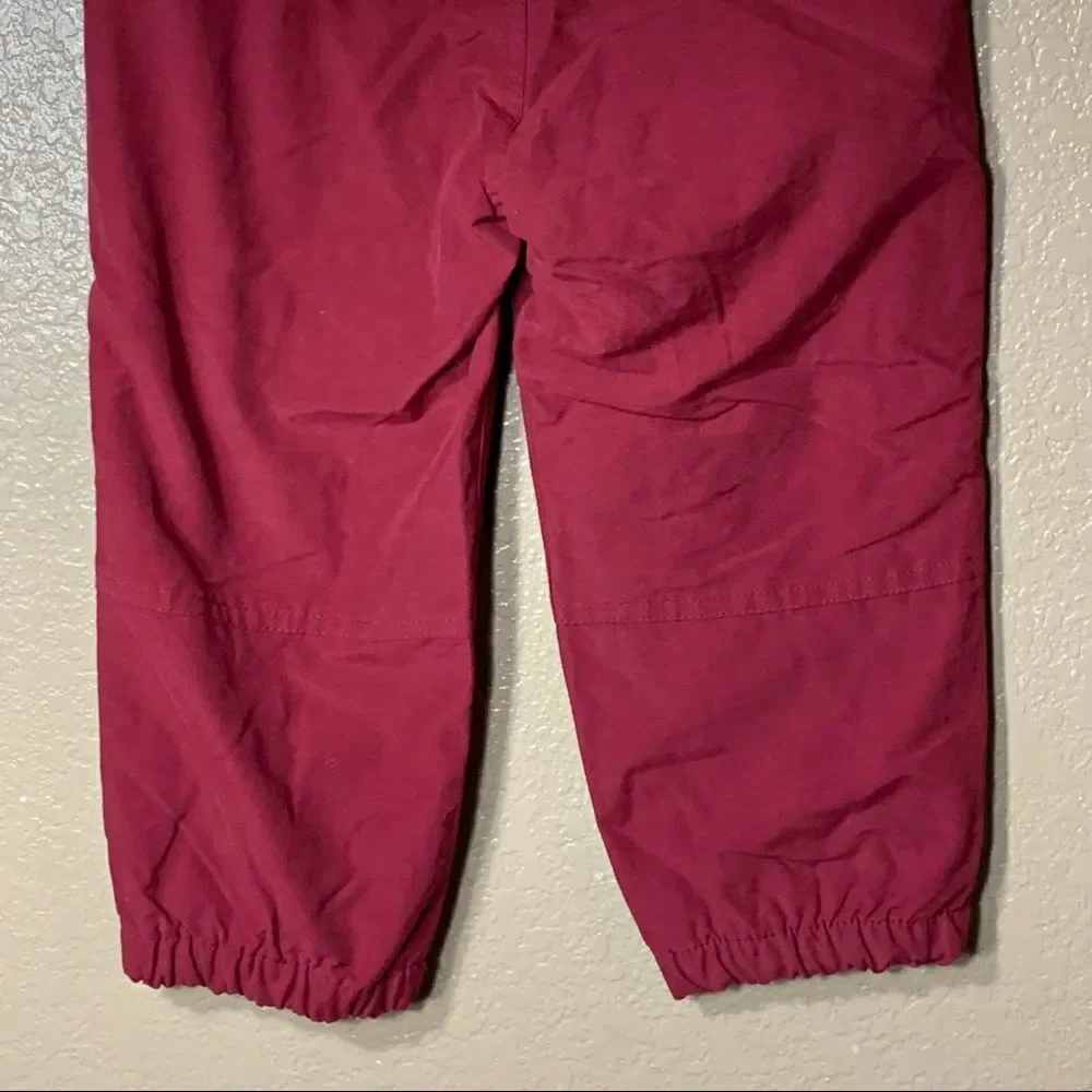 Gymboree toddler boy maroon joggers‎